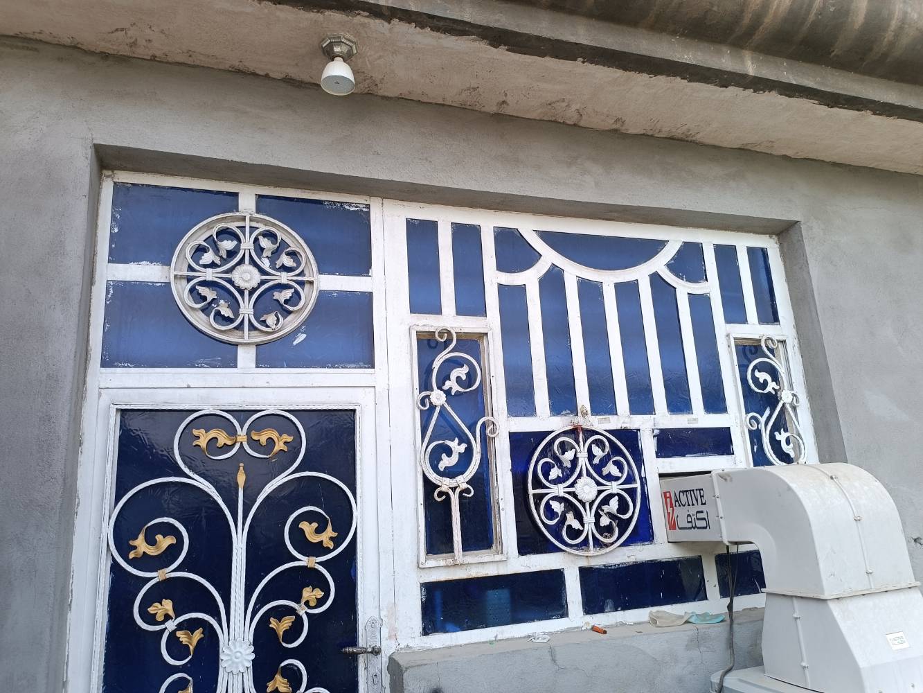 أبواب وشبابيج • باب حديد • شبابيج مزخرفة
