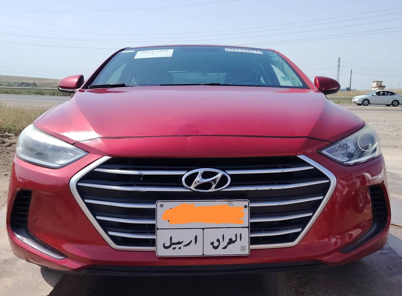 للبيع إلنترا موديل 2018 وارد أمريكي
محرك 2.0 DOHC المرغوب
كير ومحرك شرط
الممشى 96 
رقم أربيل قديم
السيارة مسوية هزّة قبل 10 أيام، والشاري فقط يحوّل والسيارة جاهزة.
السيارة بالحقيقة أحلى من الصور، والضرر موضح بالسانور 
السيارة موجودة في الموصل.
للاستفسار والتواصل: ***********
الرقم عليه واتساب
