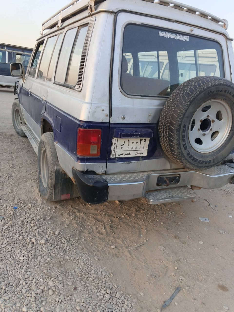 كالوبر موديل 1991 #ب13ورقه وبيها مجال قليل 
مكينه 2500 مفتوحه بل جنطه كير مكفول السياره ما تمشي
تخم تاير ويل كب دواخل جديده كهربائيات كلها شغاله 
مكاني كربلاء للاستفسار ***********
