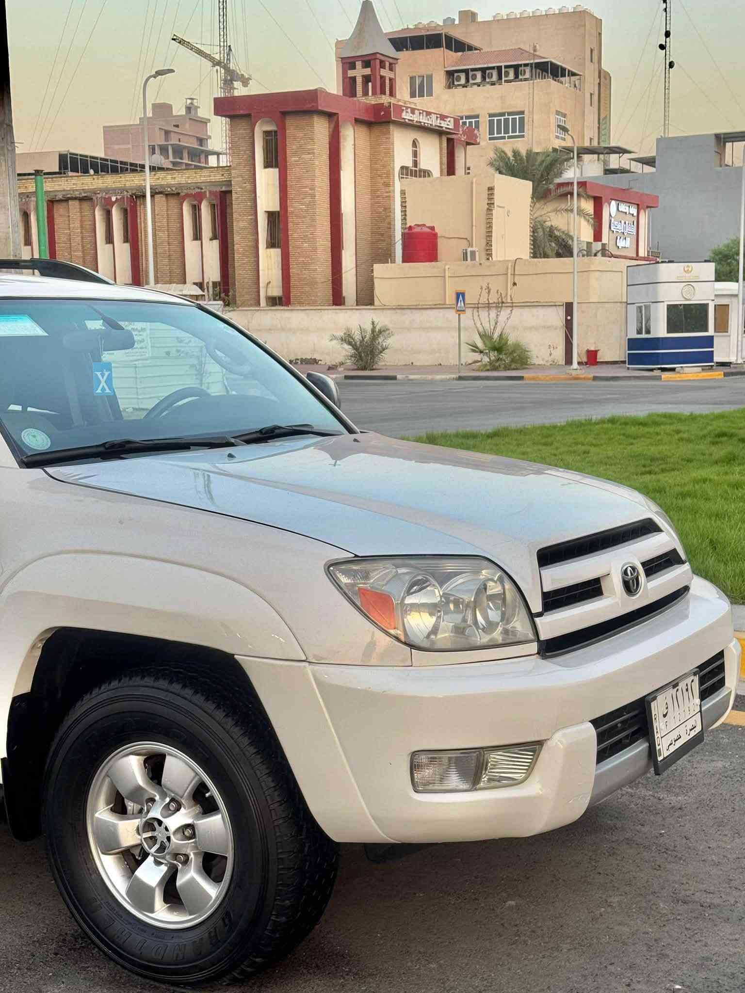 السلام عليكم للبيع تويوتا فوررنر موديل 2004 وارد امريكي كلين تايتل سيارة كفالة عامة من الضربة والتبديل والفتح بيها صبغ قطعين فقط ولباقي كفالة مكينة وكير مكفولات حجم المحرك 6سلندر 4000 حدادية وتخم تاير كلة جديد تبريد قطعتين ثلج شاشة وكامرة رقم بصرة الماني سنوية 2028 سيارة جاهزة برغي ما بيها نقص وجديدة جداً على وضع الشركة .

_______________________________________

العنوان : البصرة الامن الداخلي.

السعر : 99 وبيها مجال 

للأستفسار الأتصال:***********/***********
