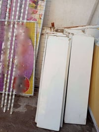 ميز المنيوم ٢.٥م • رفوف ٢٩ • حجله أطفال جديدة