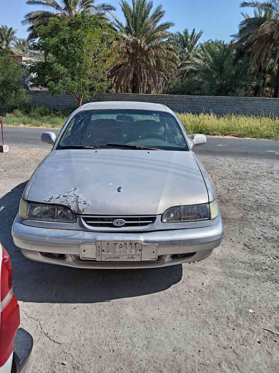 سلام عليكم سوناتا للبيع مديل ١٩٩٤ تخم تاير محرك مفتوح جديد كير عادي بدون ضربه تبريد شغال كامله سفسار ***********
