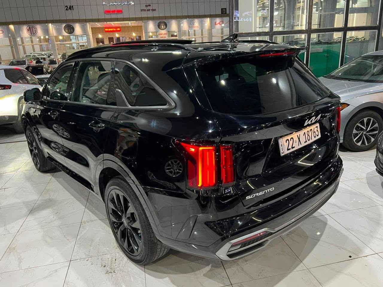 🚘🔥 كيا سورينتو X-Line موديل 2023 🔥🚘
🇺🇸 وارد أمريكي
⭐ X-Line فول فول
📍 رقم أربيل جاهز
🛣️ ماشية 30 ألف مايل فقط
🎨 ربع بونيد صبغ
✅ دواخل نظيفة
✅ إيرباك سليم
✨ حالة ممتازة جداً

🔥 أبرز المواصفات:
• X-Line Package
• دفع رباعي AWD
• جنوط رياضية 20 إنچ
• فتحة سقف بانوراما
• شاشة 10.25 إنچ
• Apple CarPlay + Android Auto
• شحن لاسلكي للموبايل
• دخول وتشغيل ذكي
• كاميرا خلفية
• حساسات اصطفاف
• مثبت سرعة
• تحذير النقطة العمياء
• تحذير الخروج عن المسار
• المحافظة على المسار
• تحذير التصادم الأمامي
• فرملة طوارئ أوتوماتيكية
• تحذير حركة المرور الخلفية
• مقاعد جلدية
• تحكم كهربائي بالمقاعد
• تكييف Dual Zone
• تحكم من الستيرن
• إنارة LED
• Roof Rails
• 3 صفوف / 7 ركاب

💰 السعر: 220 ورقة
🔥 بيه مجال 

📞 للاستفسار والتفاصيل:
***********
واتساب
***********

📌 ملاحظة:
🚘 متوفر عندي كافة أنواع السيارات وبمختلف الموديلات والمواصفات
🔥 عروض يومية وأسعار مناسبة
