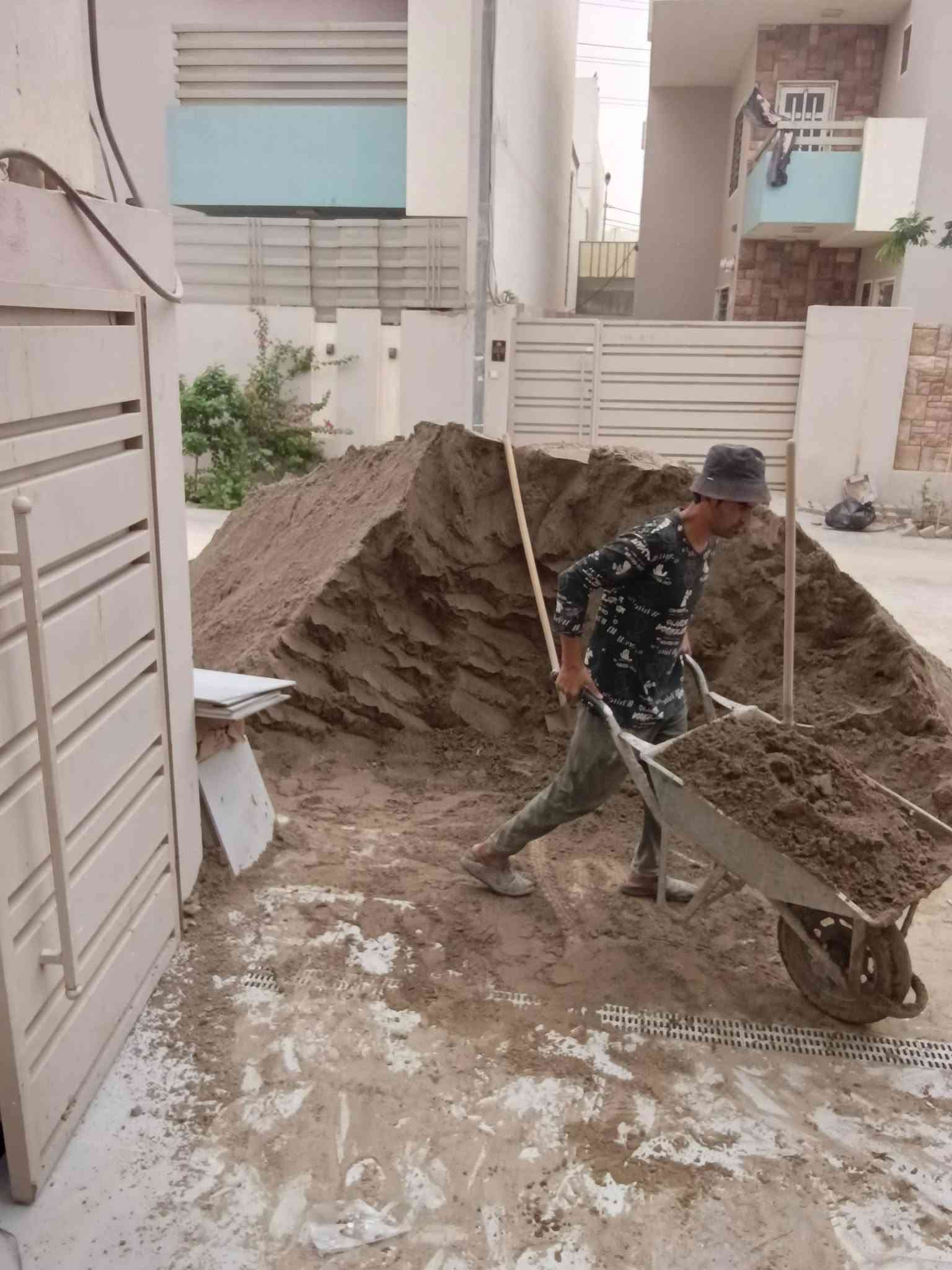 اثنين عمال • تنظيف حدائق • اسعار مناسبة