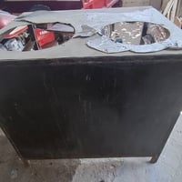 ميز حديد • ثقيل • ٢م و١٤٠م