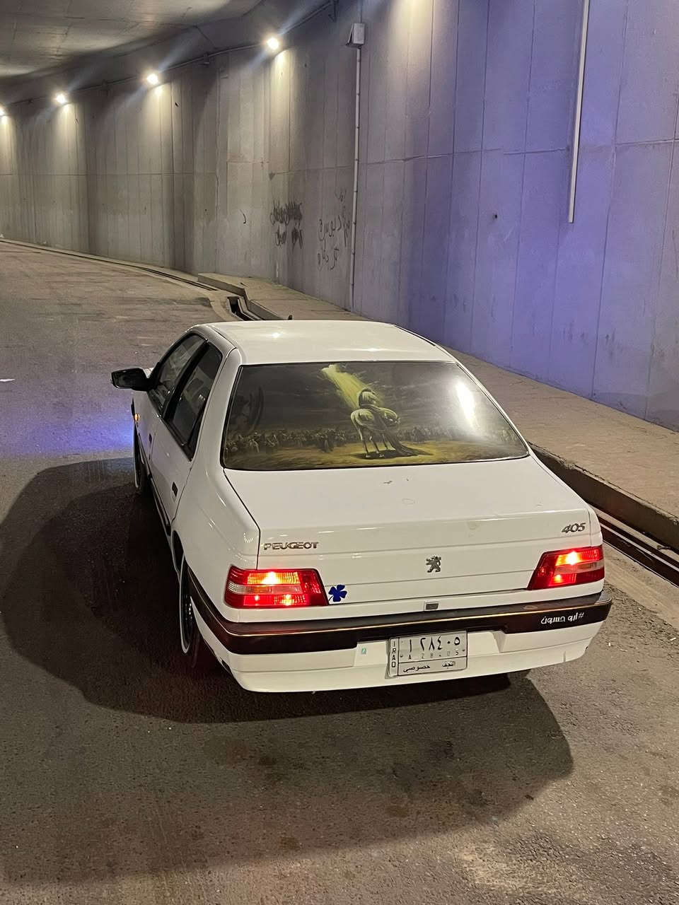 بيجو 405 • رقم نجف • دواخل حلوه