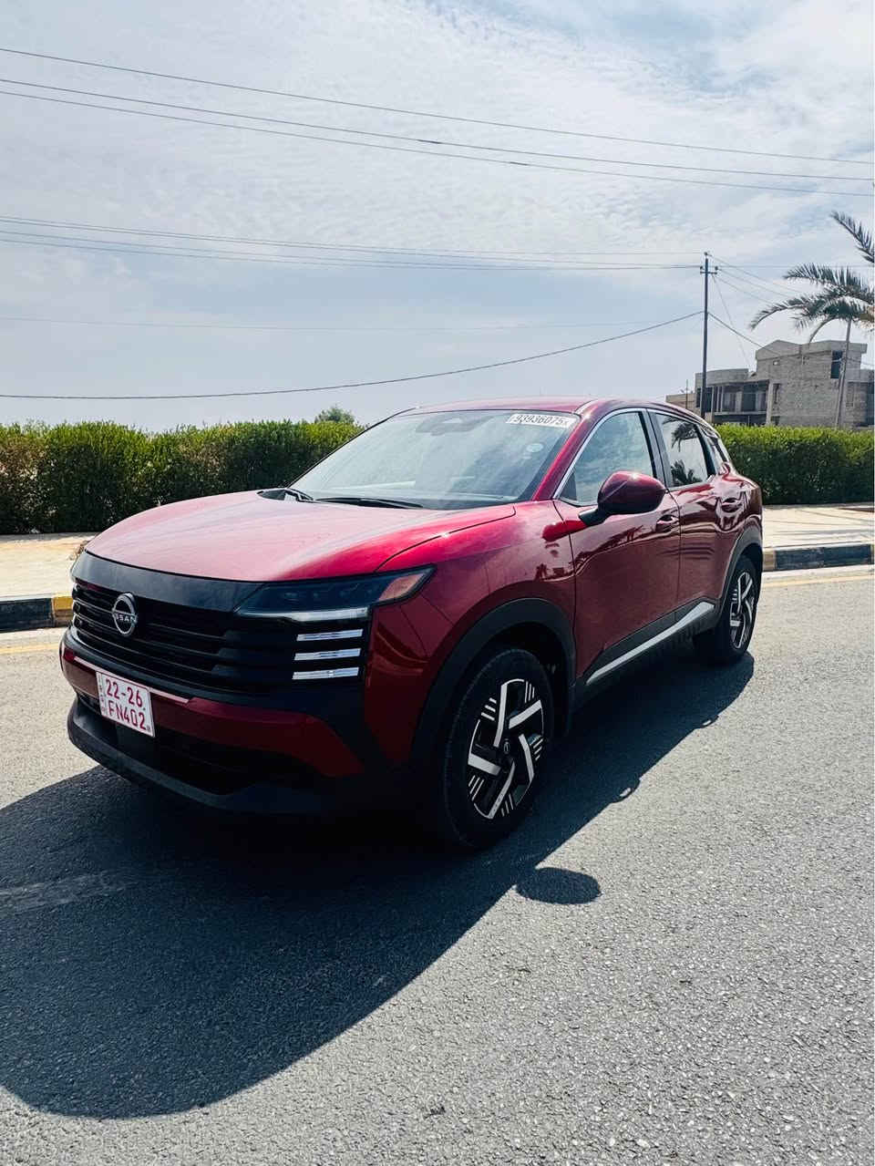 🚘 NISSAN KICKS 2025 SV

✨ Clean Title — سيارة نظيفة جداً

✅ بدون ضرر
✅ بدون صبغ
✅ بدون خدوش
✅ بدون إيرباغ
✅ كفرات نظيفة

🔥 المواصفات:
• شاشة كبيرة
• شحن لاسلكي 📱
• Apple CarPlay & Android Auto
• كاميرا خلفية
• حساسات
• رادارات جانبية Blind Spot
• تحذير حركة خلفية
• مثبت سرعة
• دخول وتشغيل ذكي
• أنظمة أمان ومساعدة للسائق
• تحكم بالمقود
• مكيف أوتوماتيك
• مواصفات SV كاملة

⭐ سيارة روعة، نظافة ومواصفات مميزة جداً.

📍 Brother Car Rental
موصل / الحمدانية — مقابل مطعم باستا

📞 ناصر: ***********
📞 يوسف: ***********

📲 للحجز والاستفسار راسلونا على الصفحة أو واتساب. أربيل, العراق

