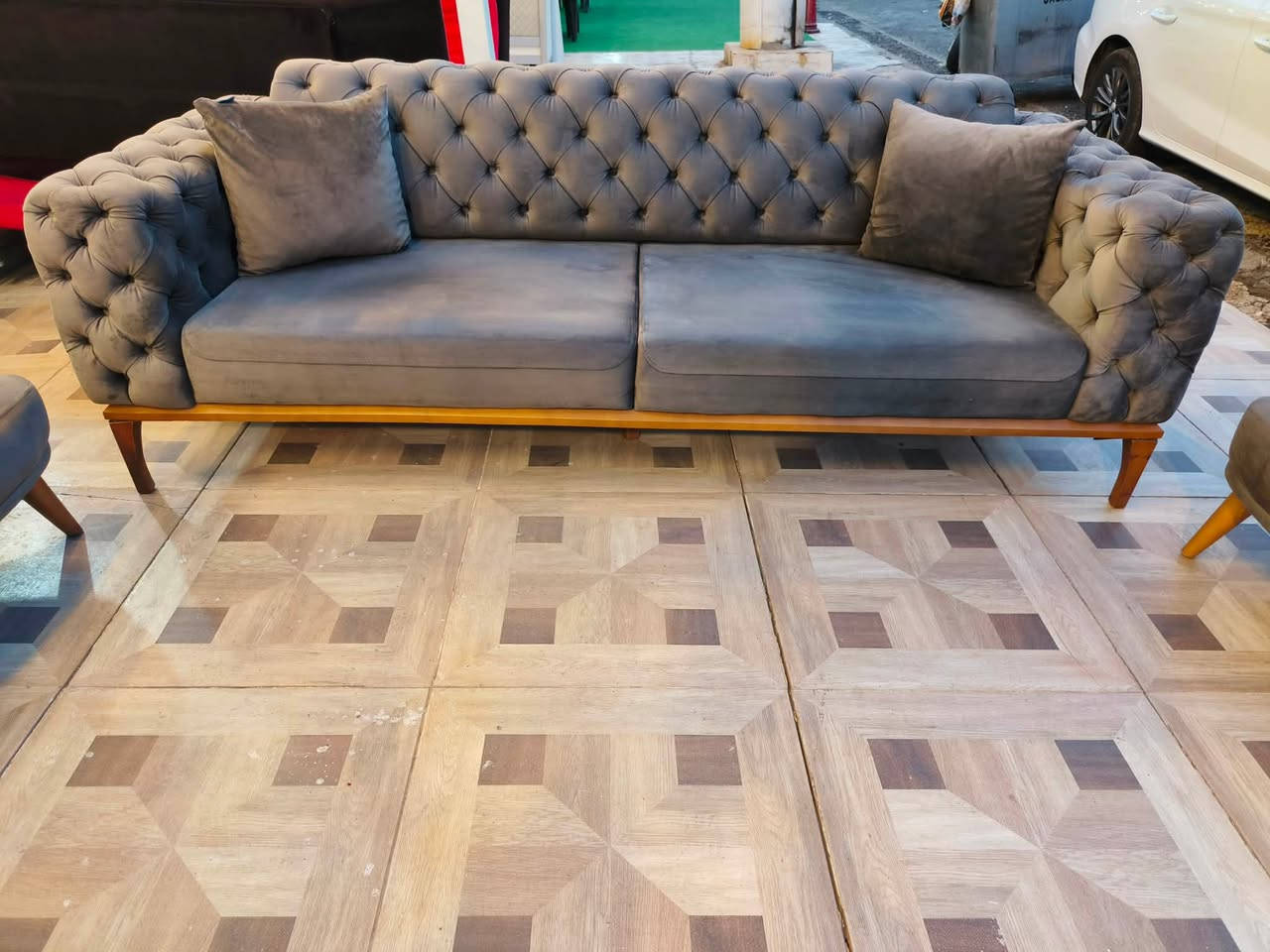 🛋 موبليات لا ماسو 🛋️
تخم تركي مستخدم ٥ نفرات بميزة السرير نضيف جدا وسعر مرتب

يتوفر توصيل 🚚 الى جميع محافظات العراق

للحجز الفوري راسلنا واتساب☎️:***********

                ***********  

📍العنوان اربيل سايدين المنارة مقابل سوق اللنكة الجديد مقابل عمارة F

⏰ يومياً من 10 صباحاً لـ 11 ليلاً ‎
