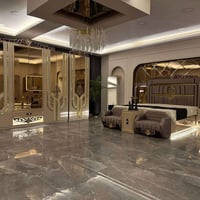 مودرن • ١١ قطعة • سرير مخزن