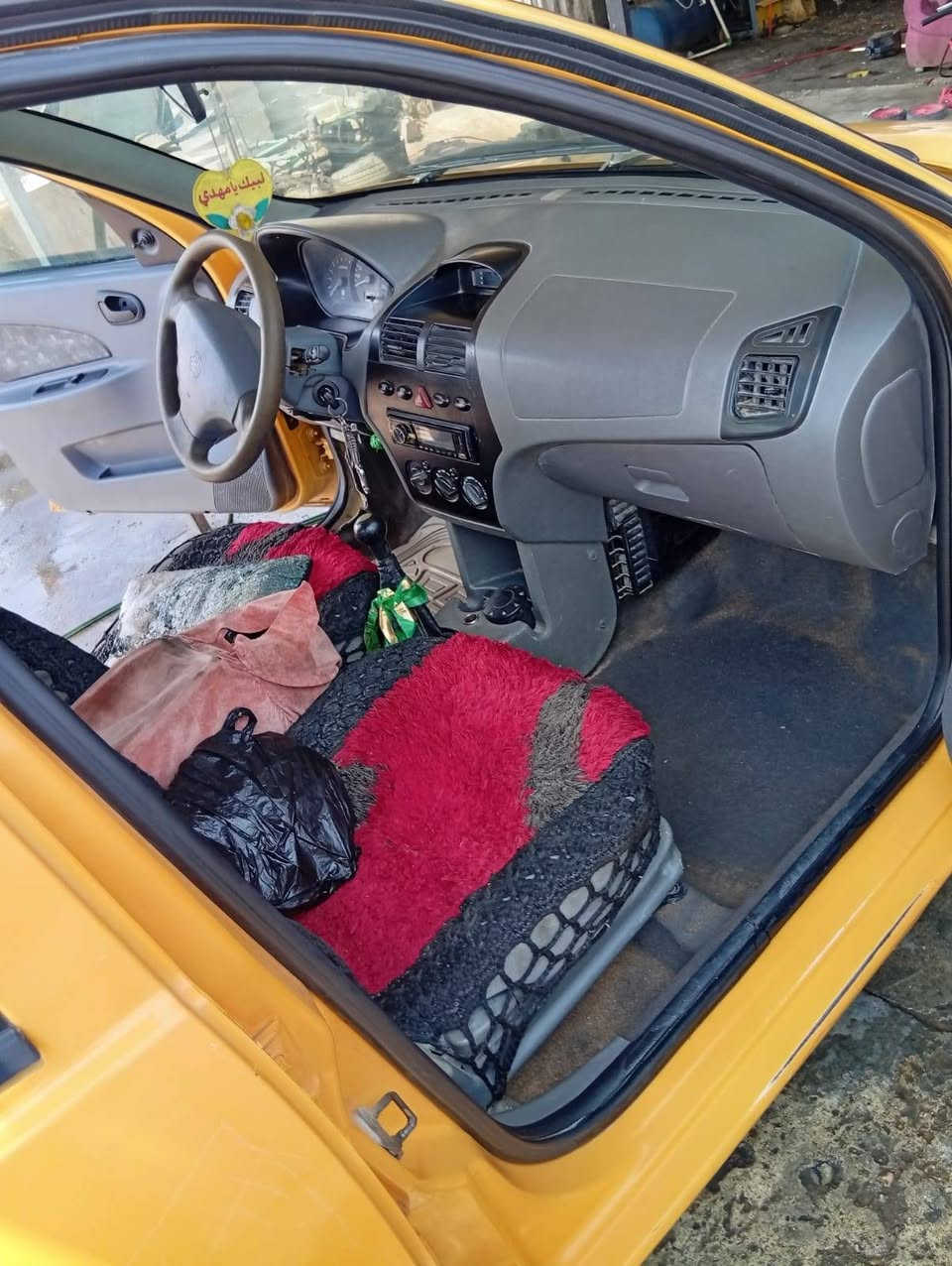 طيبة مديل 2015 رقم بابل السيارة نظيفه

المكينه بيه تبخير الكير كفاله عليه هيئة سنه غرامات ما بيه 
الرقم #‏‪***********‬‏ مكانه كربلاء المقدسة حي العامل
