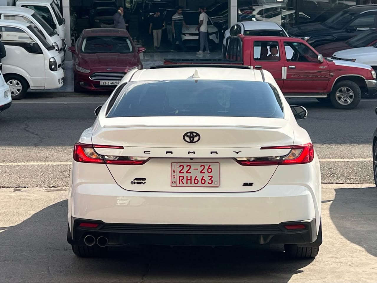 TOYOTA CAMRY 2025 SE PLAS 🤍
تيوتا كامري ٢٠٢٥ اس ي پلس 
سعر 🔥 235$ ورقه و بها مجال قليل 
مواصفات 
شاشه كبير 
شاشه الكتروني 
بصمه  
بابين بصمه 
رادار 
حساس 
لايت LED زينون 
ويل كب كروم 
شغال 
تحكم ستيرن 
تحديد سرعه 
و بعد مواصفات هوايه 
ضرر : خفيف جملغ و بابين صبغ بدون دواخل بدون ارباك  سياره بجم كبس سياره شرط ترقيم شمالي 
مكان سياره اربيل شارع ١٠٠ م 
رقم موبايل ☎️ *********** 
واتساب ⬅️ *********** اكر, نينوى

