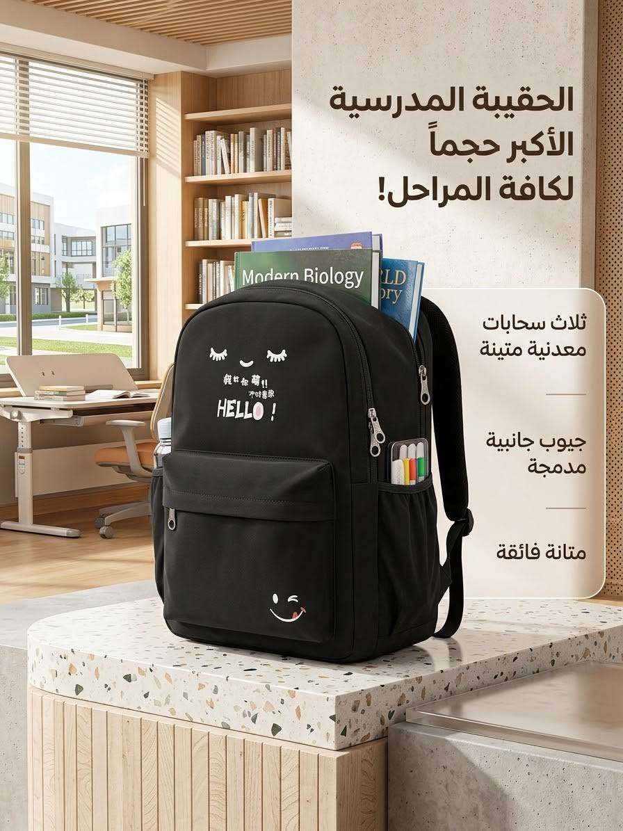 السلام عليكم👋يتوفر لدينا حقائب مدرسية🎒🦋
💥بأسعار تنافسية 
💬للحجز والاستفسار مراسلة الصفحة أو واتساب ***********
🚚يوجد لدينا توصيل إلى جميع المحافظات
