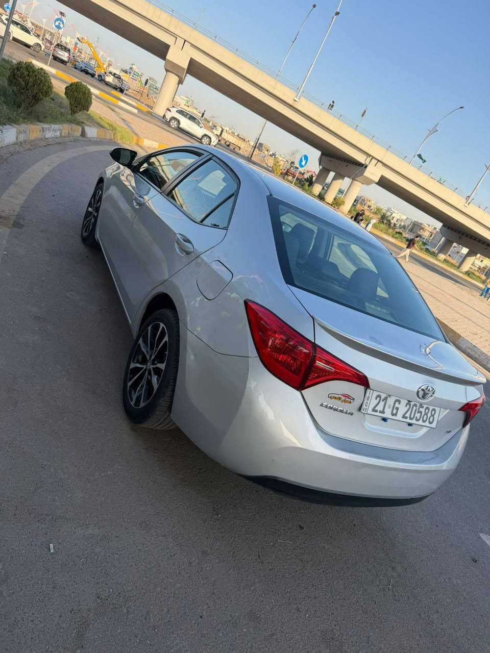 كورلا 2017 سلڤر
ماشيه 145 ميل
الضرر : بابين كلير شبر بل جاملغ  بدون دواخل 
مواصفات  SE
تحكم ستيرن فول   
شاشه كبيره 
شفتات ستيرن
تبريد بيانو شاشه 
رادار امامي 
تحديد مسار 
قياده ذاتيه 
لايت زينون عالي ناصي 
بلوجكترات لد 
سبايدر اصلي 
حجر صالنصه
عنوان السياره كركوك شرط التحويل والغرامه 
السعر 133 بيها مجال بصيط 
الاتصال :***********
