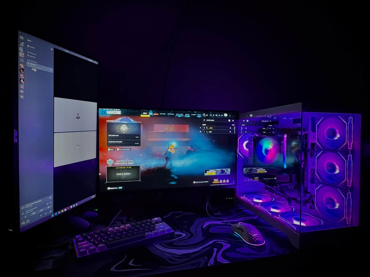 سلام عليكم للبيع بي سي مواصفات

R5 7600X
B650-P msi pro wifi
Ram 16GB ddr5 CORSAIR VENGEANCE 5600MHZ
COOLER S4000
RTX 4060TI 16GB ASUS DUAL
M.2 512GB
m.2 1TB
HDD 1TB
P.S 750W 80+ GOLD THERMALRIGHT PCI-E 5.0

متوفر شاشه 27 msi 180hz 2k
وشاشه لخ asus 24 165 hz
fhd
وكيبورد ريد دراكون ريد سويتج
ماوس zxt
ماوس باد ويو بي اس 2000 اليو بي اس 
ابيع كامل السعر مليونين150
مكاني البياع المواصلات
رقمي***********

نص مكتوب في الصور:
- 9:58 م Baghdad