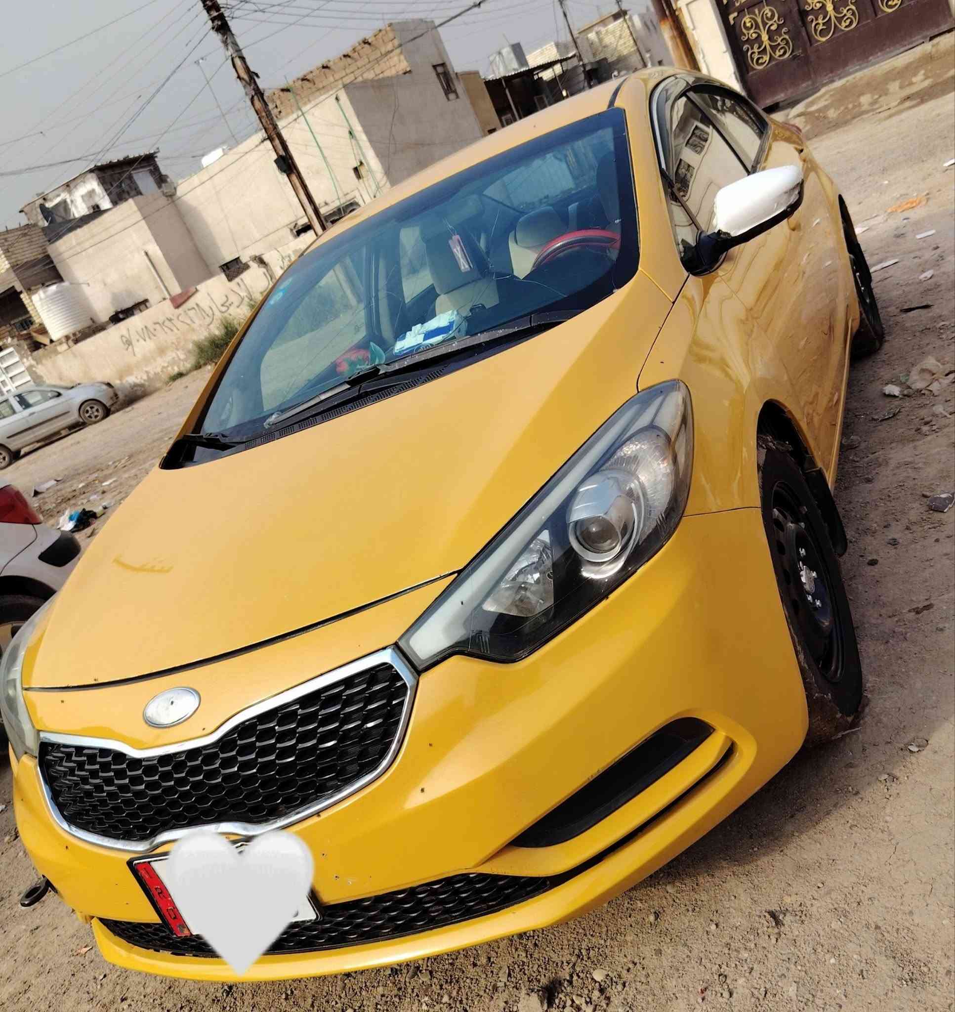 السلام عليكم
سيراتو 2014 بغداد بسمي تحويل مباشر محرك 1600دوش كير تبريد كفاله السياره جاهزه مكاني بغداد 
السعر 94 وبيها مجال
الشراي ينتصل /***********
