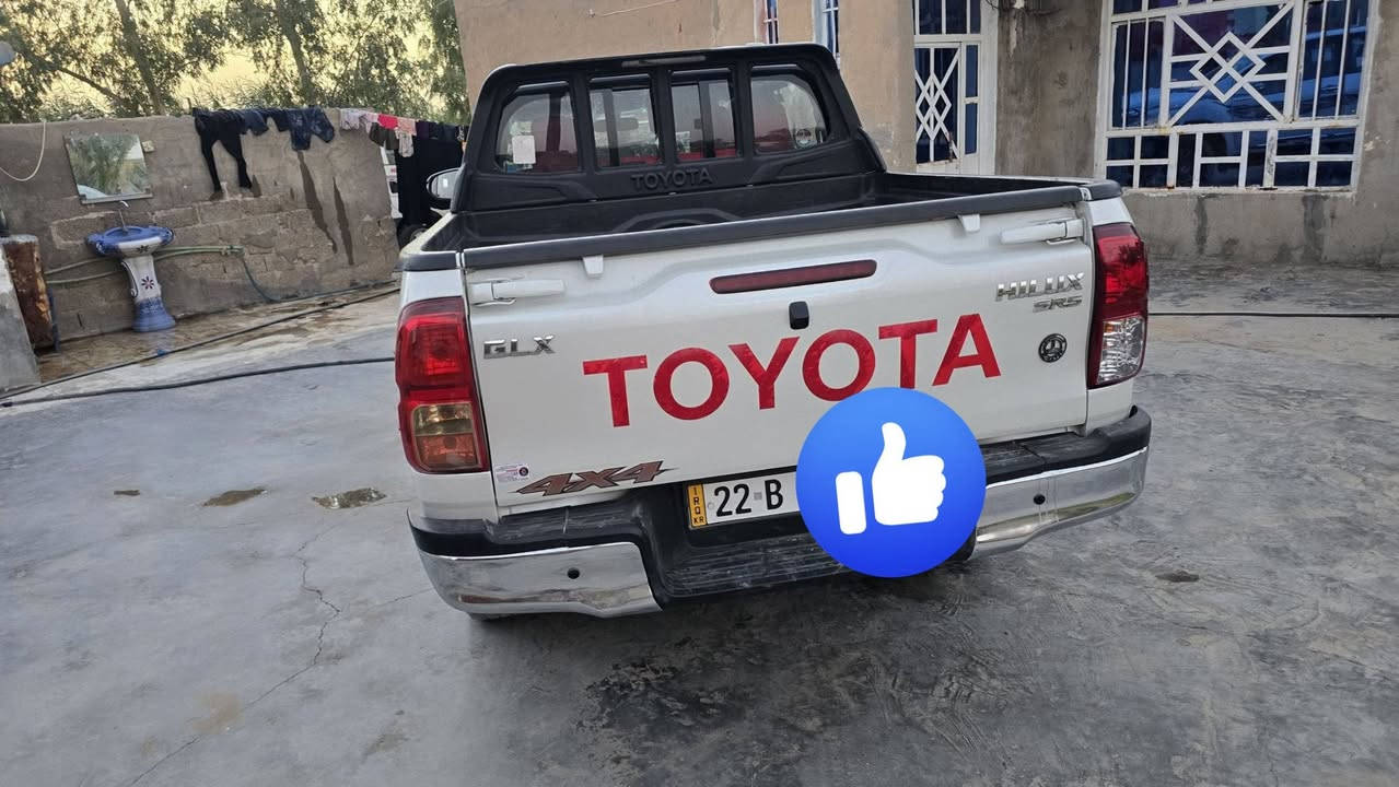 السلام عليكم بيكم هايلوكس 2019 اوتماتيك  سعودي فور ويلD-4D فول مواصفات 
سياره جديده رقم اربيل مكان بغداد تقاطع نهروان سعر 265وبيه مجال ***********/***********
