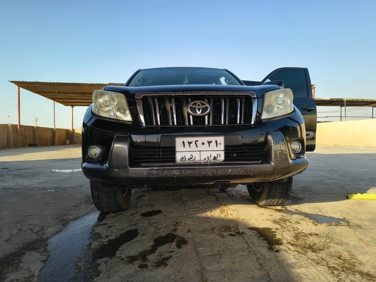 السلام عليكم للبيع سياره  ‏برادو كلين وبدون طخه سياره حل نظيفه فول موصفات محرك6لاستفسار رقم الهاتف***********العنوان موصل ناحية ربيعه
