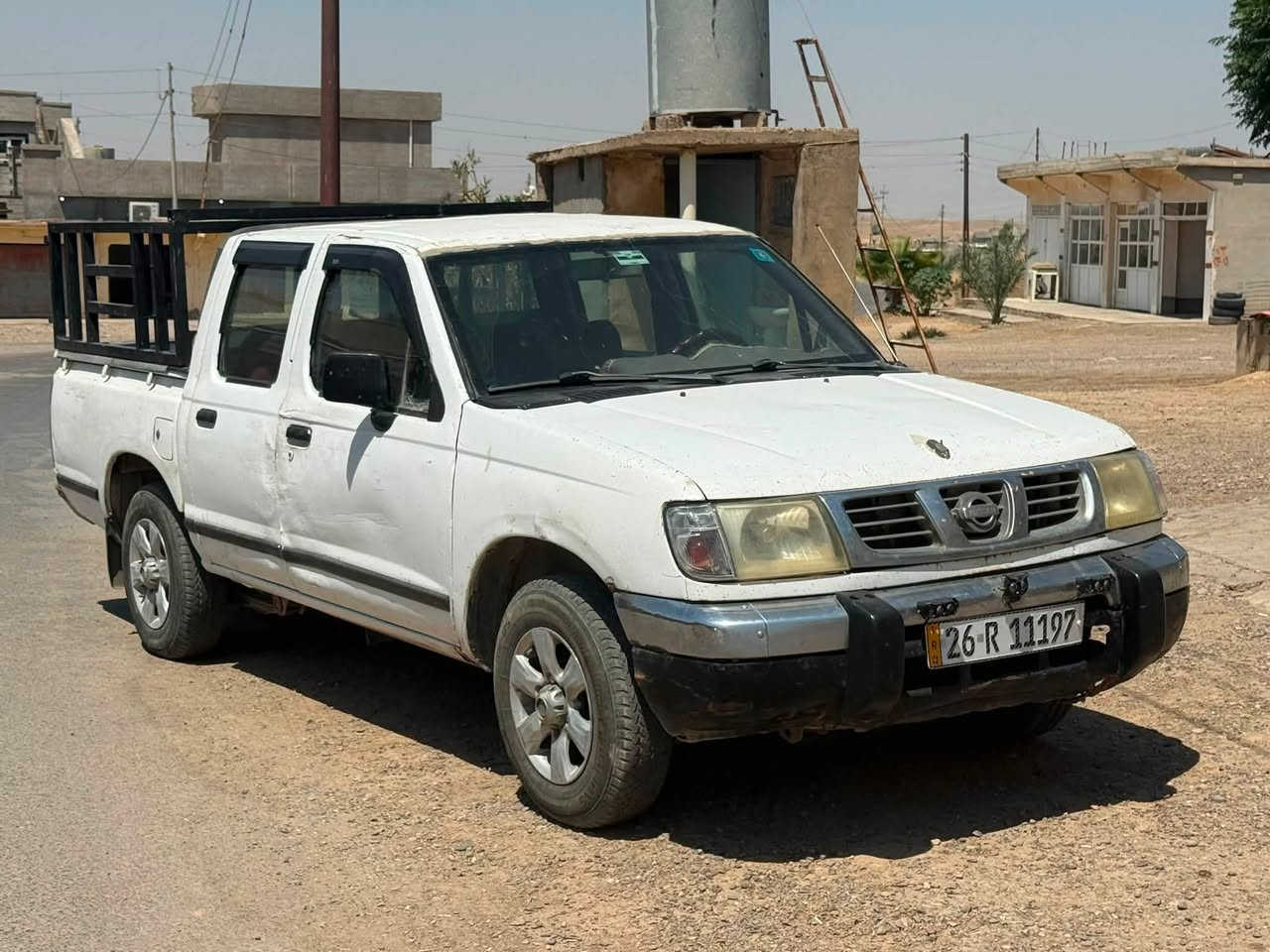 نيسان بك اب 
موديل 1998
دشبول احمر
تبرد
تايرات جدد 
شاصي نضيف 
ويل كب 
كير محرك بشرط 
السعر 50 و قابل للتفاوض 
التواصل على الرقم التالي 
‏‭***********
