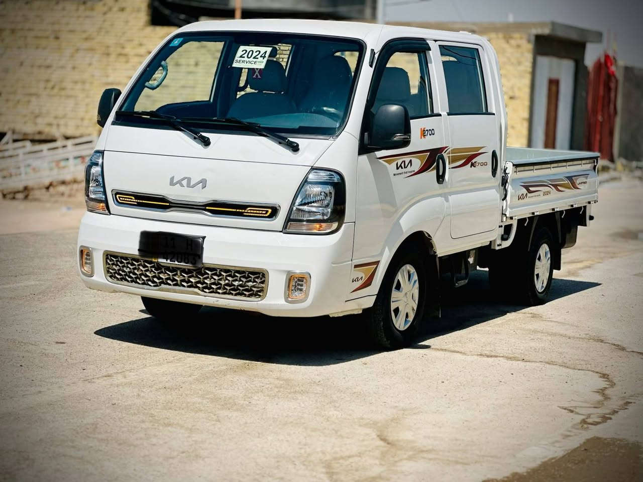 سلام عليكم
كيا دبل قماره  موديل. ٢٠٢٤  رقم بغداد 
مكفوله كفاله عامه من كلشي 
رقم بغداد نكليزي تحويل مباشر 
مكان بابل الشوملي 
للاستفسار ***********

