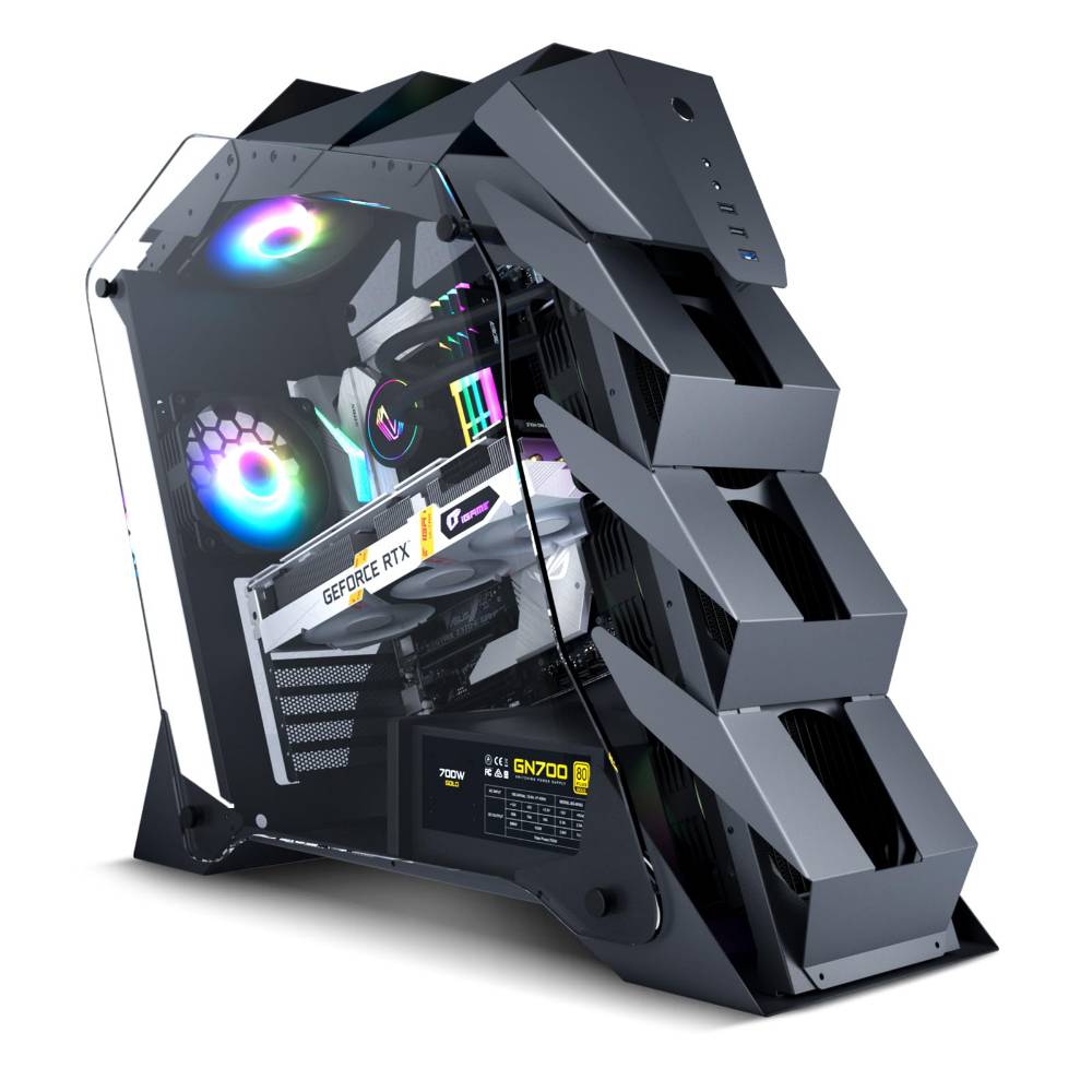 كيس احترافي • ٦ مراوح RGB • i5-4460