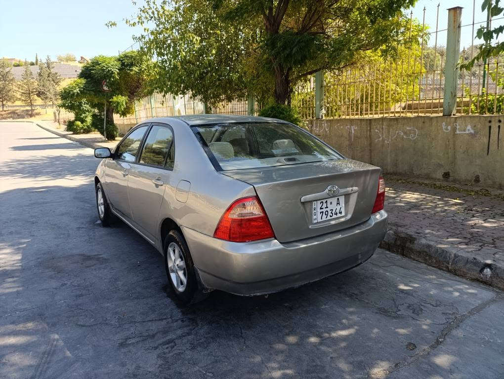 بـسـم الـلَّـە الـرحـمـن الـرحـیـم
...
کوردی - عەرەبی

توێتا کرۆلا 2001 خلیجی
مەکینە بچووک ( 16 )
گێڕ ئۆتۆماتیک
ناوزەرد
تەبرید سارد و گەرم
ویل کەپ بیلادی
4 تایەی لۆک لۆک

سەنەوی تا 2031 مانگی 5 تازەیە
هەززە و بەڕادی تازەیە
ڕەقەم سلێمانی

کامل بۆیاخ لەسەر ساغی 
دەعم و لێدرانی قورسی نییە
دوای کەپسە ، پێشی جوڵەیەکی بەسیتی هەیە

گـێـڕ ، مـەکـیـنـە ، تـبـریـد ،تـحـویـل ، غـرامـە ، بـڕاوە بـەشـەرتـە

شـوێـن ، سـلـێـمـانـی
***********
ڤـایـبـەر و واتـسـاپـی لـەسـەرە

جـوابـی کـۆمـێـنـت نـادەمـەوە 
مـشـتـەریـت پـەیـوەنـدی بـکـە
.......................................
تويوتا كورولا 2001 خليجي
​محرك صغير (16)
​اتوماتیک
​داخل اصفر
التبريد: حار وبارد شغال
​ويل كب بلادي
​4 تواير لوك

​السنوية: جديدة لغاية شهر 5 من سنة 2031
​الهزة والبراة (الفحص الدوري): جديدة
​الرقم: سليمانية

​الصبغ: مصبوغ كامل على نظافة (بدون حوادث قوية)
​الضرر: الخلف كبس، الأمام فيه ضربة خفيفة (حركة بسيطة)

الكير، المحرك، التبريد، التحويل، الغرامات، والقصة كلها بشرط الفحص.
​الموقع: السليمانية

​رقم الهاتف: *********** (متوفر فايبر وواتساب)
​⚠️ ملاحظة: لا أرد على التعليقات، الشاري يتصل اتصال مباشر. السليمانية, العراق
