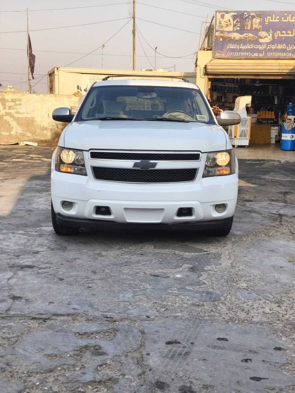 تاهو 2008 خليجي lt بيها قطعتين صبغ بدون ضربه قرار 48 رقم كركوك وكاله عامه منظومه غاز تبريد 3 قطع 7 راكب دشبول بيجي حداديه طخم تاير سياره جاهزه من كل نواحي فور ويل كامله حساسات للاستفسار *********** السعر 130 وبيها مجال للبيع او مراوس مكانه ميسان العماره مركز
