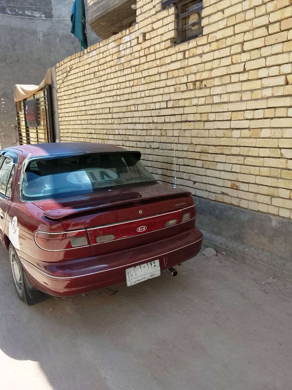 كيا سيفا موديل ١٩٩٤ رقم ألماني تحويل من الحئاز مباشر سياره حلوه مال جناي مصبوغه عام للجماليه محرك كير اوتو كهربائيات محرك مفتوح السياره رقم بغداد السعر٣٥ وبيه مجال مكان السيارة كربلاء اتصل على الخط ***********
