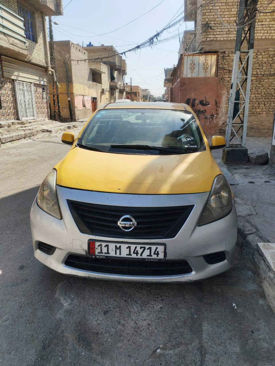 نيسان فيزه ٢٠١٣ لبيع بيه جاملغ وبنيد كير مكينه كفاله تخم تاير جديد صدرجديد تريد ثلج دوشمه عامه السعر ٦٠ وبيه مجال الستفسار ***********
