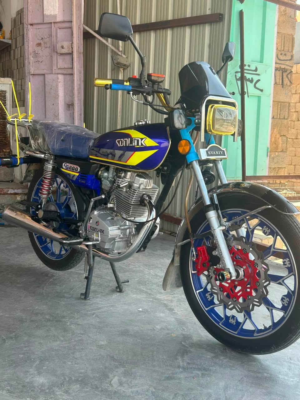 دراجة إيراني موديل 25محرك 200cc
بعدها على وضع الشركة ماشية 9000بس

كفاله عامة بعدها زيرو 

سعر 825وبيها مجال

لتواصل ***********
