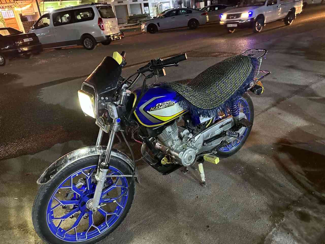 سلام عليكم درجه نامه برو لبيع موديل25- 

محرك 200- درجه نضيفه شاشه عطلنه بيه جم نقص بسيط

سعر ٦٨٠وبيه مجال لطيبين لا شراي ليرسلني رجان او مراوس بتايكر ٢٥فقط 

هاذه رقمي ***********
