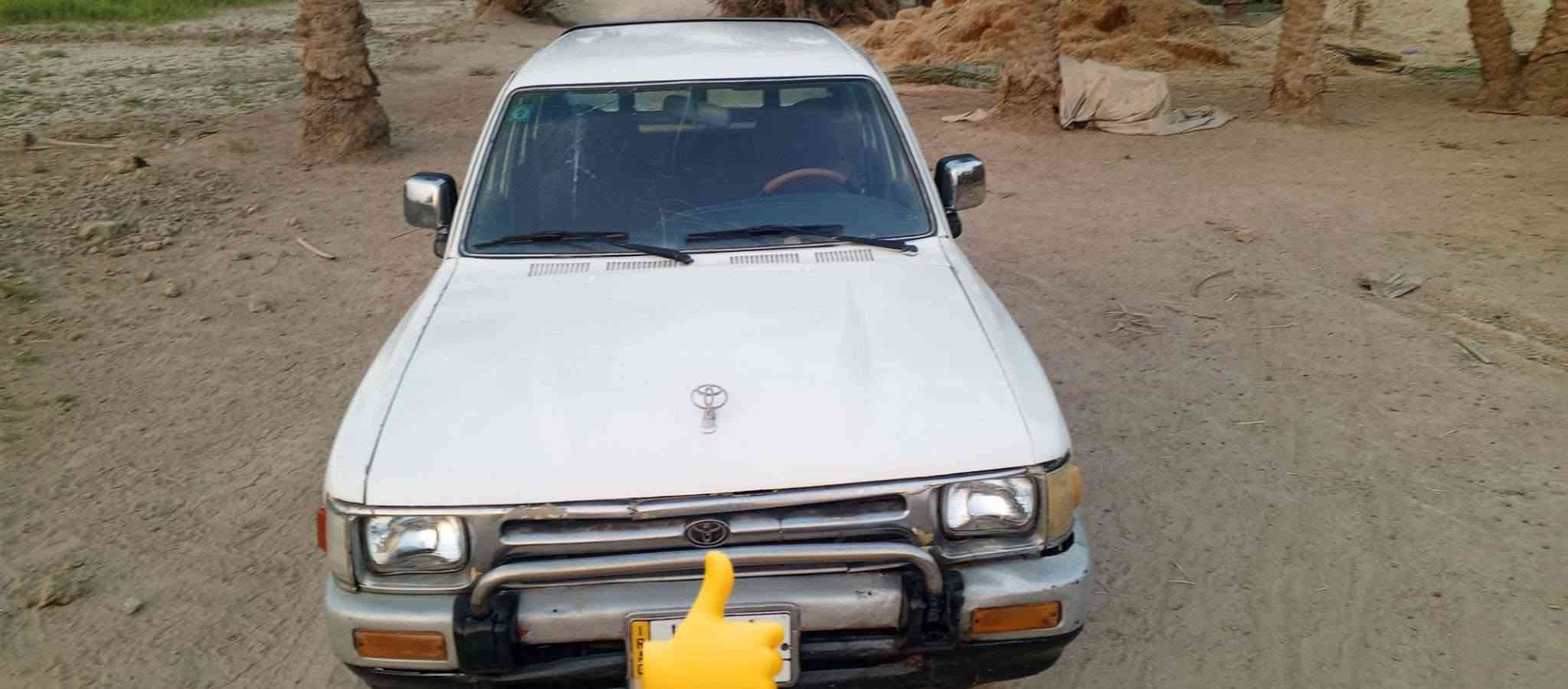 سلام عليكم سياره بيكم هايلوكس مديل 95 رقم سياره المثنى نكليزي جديد  محرك وكير وكسن وشاصي  كفاله سياره بنون حادث  مصبوخه جماليه  فقط.دوشمه جديده وكربايات شخاله تدفيه شخاله نار 🔥 وتارات جدد عنوان سياره سماوه وسعر عله رقم تواجد‪‏‪***********
