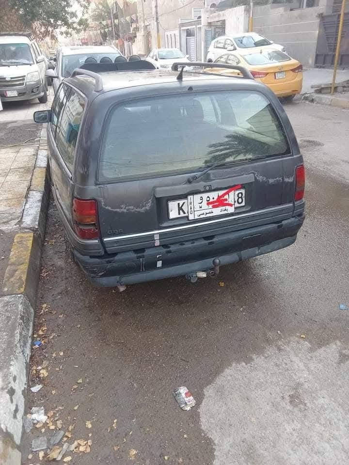 اوبل اوميغا • مكينة 2000 • رقم بغداد