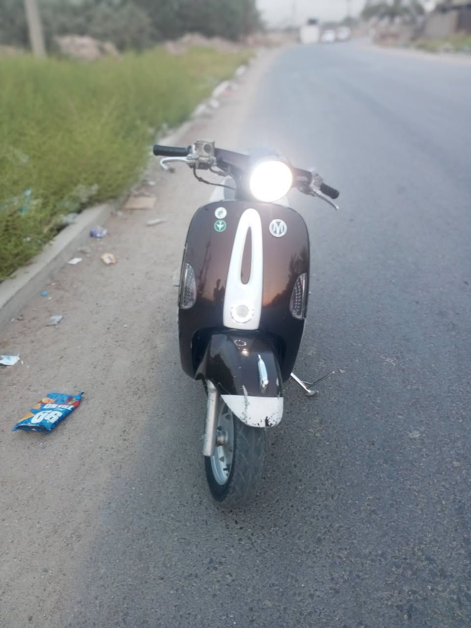 السلام عليكم دراجه مينه
سرعه 120 دراجه شرط رمبه نكره بكل وكت شلعه معدل طلقه لون مميز قفل ستيرن وقفل جنطه نقصهة ستاند عالي فقط لاغير بك لايت واشاير امامي خلفي منضومه لد بلادي سكنات زنون امامي دراجه نوزل طستهة خير من الله ماتحس بيهة مكينه خرسه خراسه تامه السعر 400 وبيهة مجال العنوان بغداد الشعله الرقم *********** اسف علا الاطاله تحياتي للجميع
