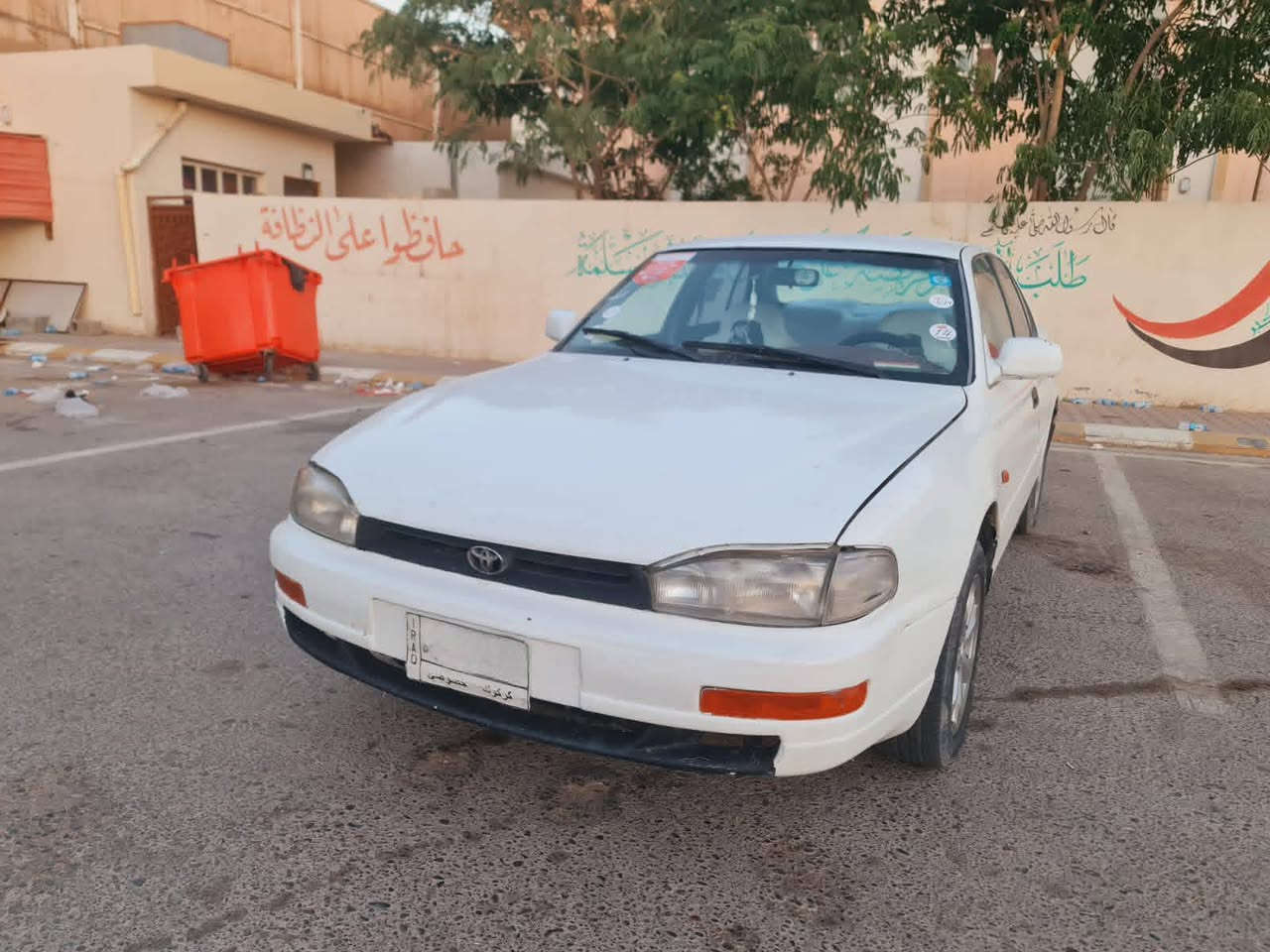 🚘 للبيع كامري 1992 🚘
▪️ اللون: أبيض ▪️ المحرك: 2200 (أبو الجف المرغوب) جديد شرط  ▪️ التبريد: ثلج  ▪️ يوجد قطعة صغيرة معجون بونيد ▪️ جامرلغ ▪️ الصبغ حزام للجمالية فقط
📌 رقم كركوك - مشروع وطني 📌 بطاقة بنزين موجودة 📌 صاحبها الشرعي موجود سنوية لل28 
📞 ***********
