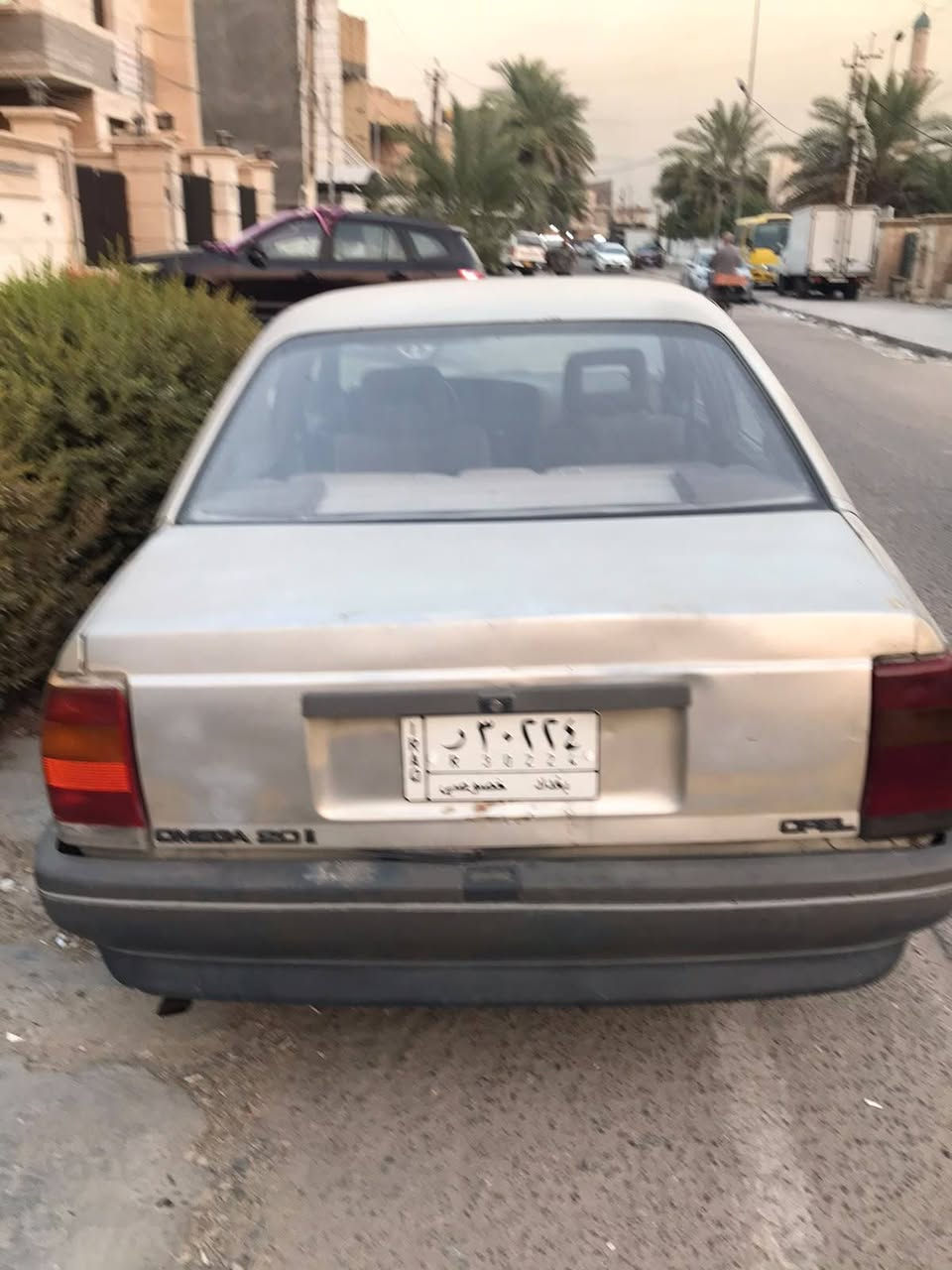 اوبل اوميكا للبيع فقط موديل 1988 رقم بغداد بأسمي مكاني بغداد العامريه سعر مطلوب 21 ورقه سياره بيها ملاحظات للاستفسار التواصل على هذا الرقم ***********
