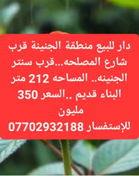 الجنينة • ٢١٢م • بناء قديم