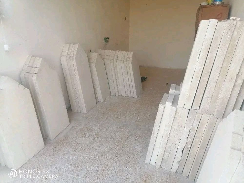 نقش وتنصيب • حلان ومرمر • ٨٠-١٠٠سم