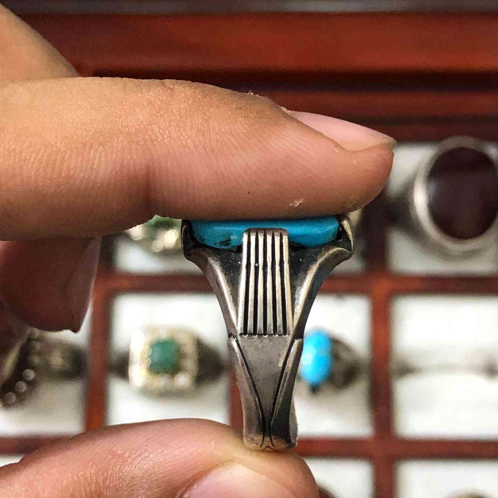 فيروزي • فضة 925