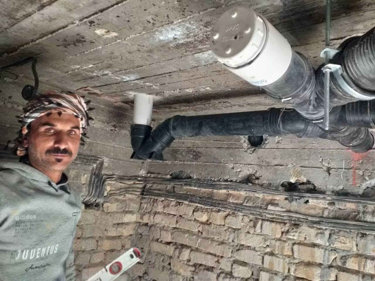 ابو احمد • سباك • تأسيس ماء ومجاري