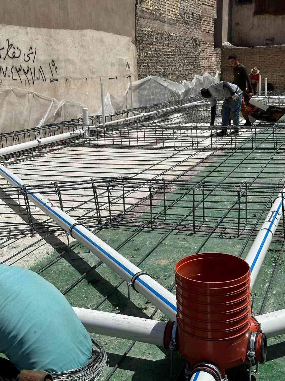 هيكل عظم • بناء سكني وتجاري • بغداد الدورة