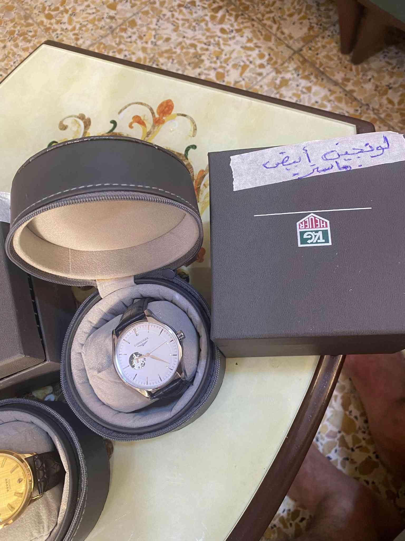 سبور كوالتي لونجين افحص دقق الماستر وقيم  مع الاورينت الياباني المخزونات جميعا للمزيد تواصل واتس ***********
