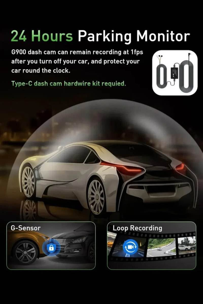 أمامية 4K • خلفية 1080P • واي فاي