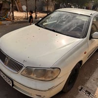 نيسان صني 2009 ياباني اصلي  السياره بيها جاملغ صبغ بدون دواخل وبيها جر...