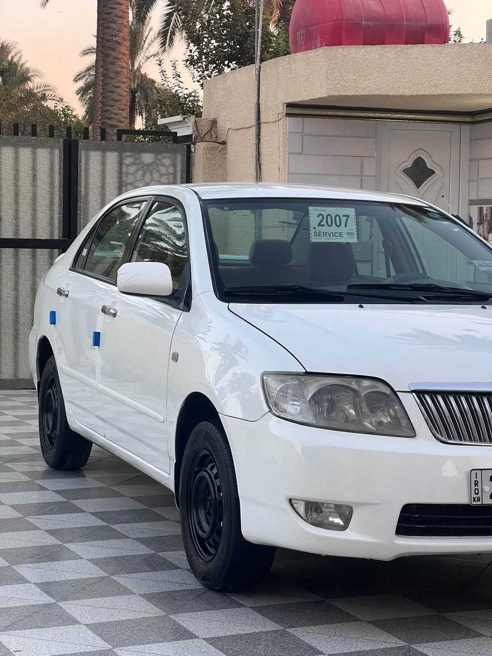 السلام عليكم جميعاً تويوتا كورلا بيكاتشو موديل 2007 خليجي كفالة عامة رقم اربيل دولي بأسمي هزة وسنوية جديد 
محرك 1800 مواصفات XLI دبل ايرباك 
السيارة جاهزة من كلشي محرك وكير كفالة صدر امامي وخلفي كله جديد تبريد ثلج 🥶 تخم تايرات جديد السيارة جاهزة من كلشي مال جناي 
العنوان صلاح الدين/ بلد  
للاتصال ***********
