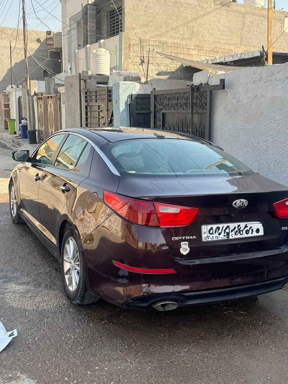 كيا اوبتما ٢٠١٤ أميركي نص فوول حادثها بنيد وجاملغ رقم انكليزي بغداد تحويل مباشر السياره بيها رش كلير كير ومكينه مكفولات تخم تاير السياره جاهزه ان شاء الله *********** السعر ٩٥ وبيها مجال
