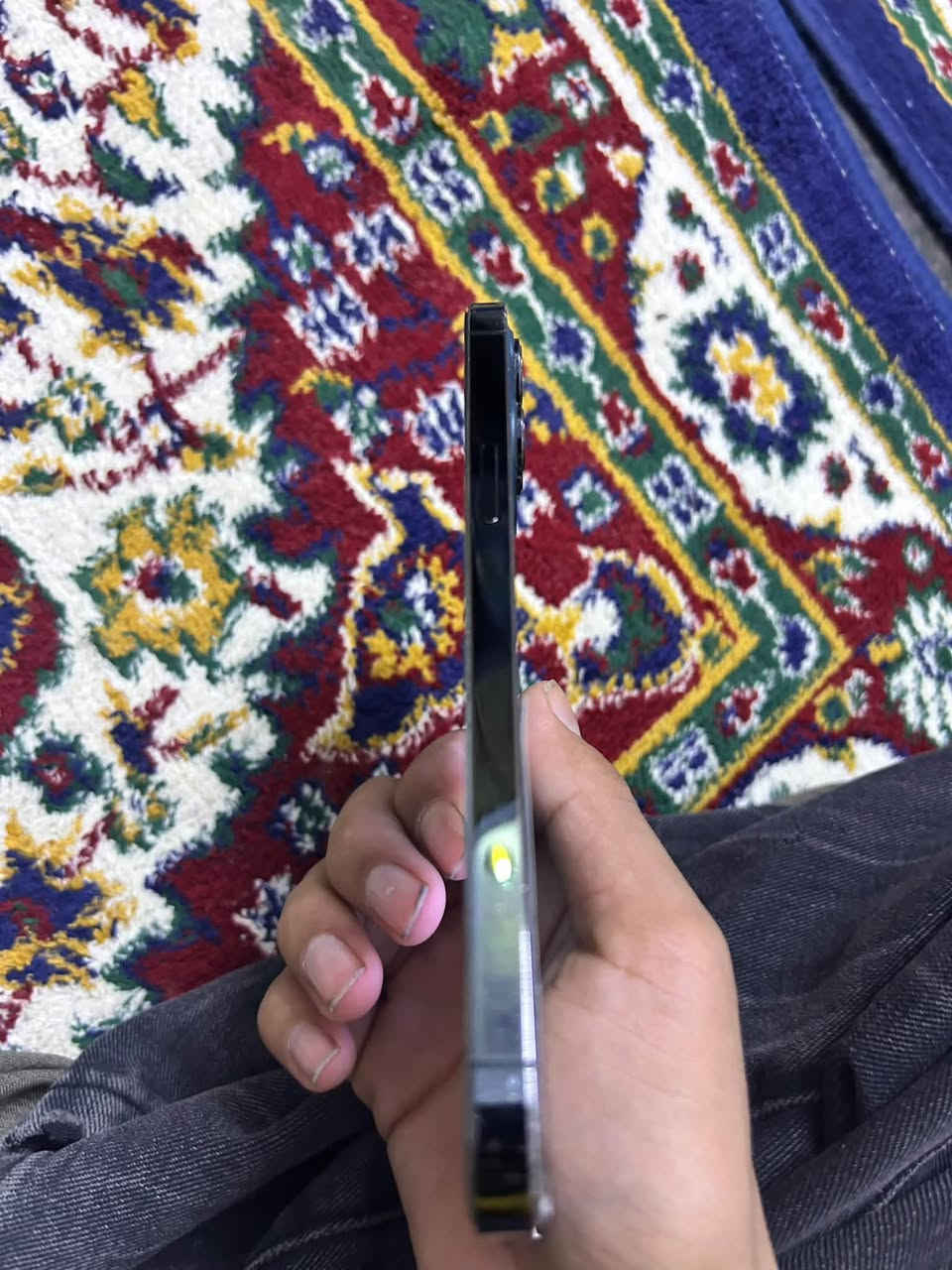 ايفون 12برو ماكس شرق اوسط ماستر AAA نضيف بلادي ذاكرة 256 بطارية 76 سعر 380 تواصل واتساب فقط ***********
