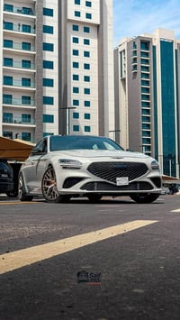 السيارة عليها لويات ماركة ايباخ  حدادية ريسنك كاملة امامية وخلفية  بول...