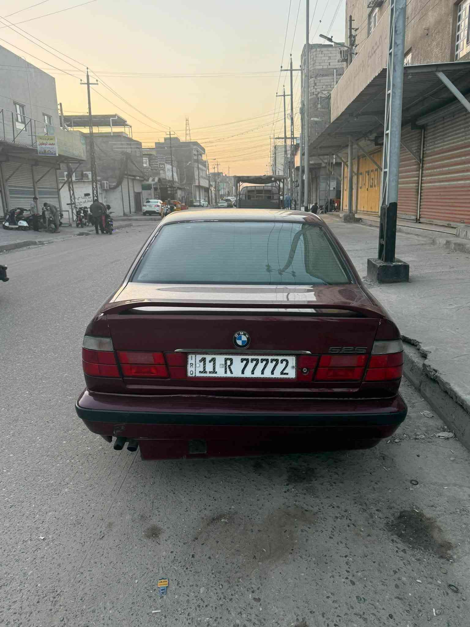 بي ام ٥٢٥ • موديل ١٩٩١ • مكينه كفاله