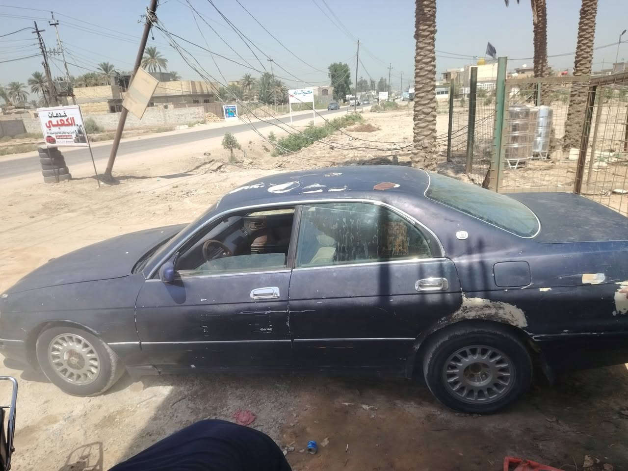 سلام عليكم بطه لل بيع من فصل مديل 95 رقم نجف مداور ثاني يوم مكينه بجيس كير بس البك مرات يصفن السعر 30وبيهه مجال المكان الشاميه رقم الهاتف ***********
