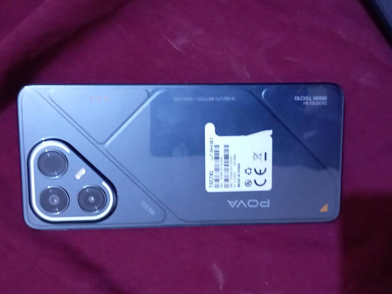 سلام عليكم جهازTECNO POVA 7 5G يوضع الوكاله الله يشهد جهاز كلش جديد توني ماخذه قبل ١٥يوم من الوطني جهاز عالمي ويدعم الالعاب 
سعر 350وبي مجال بصيط ناصرية مركز ***********
